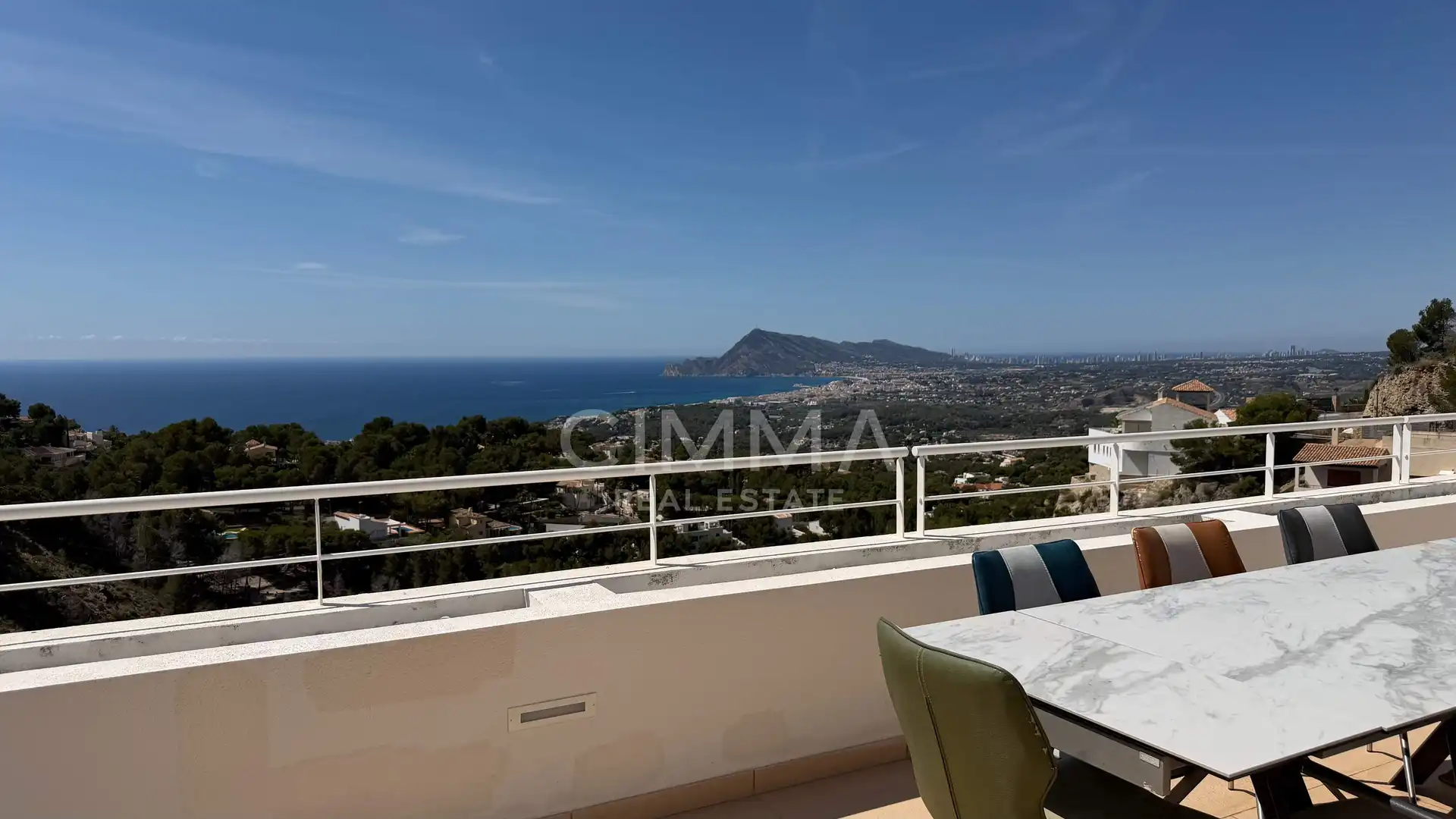 Terraza de Casa o chalet en venta en Altea con Calefacción y Piscina