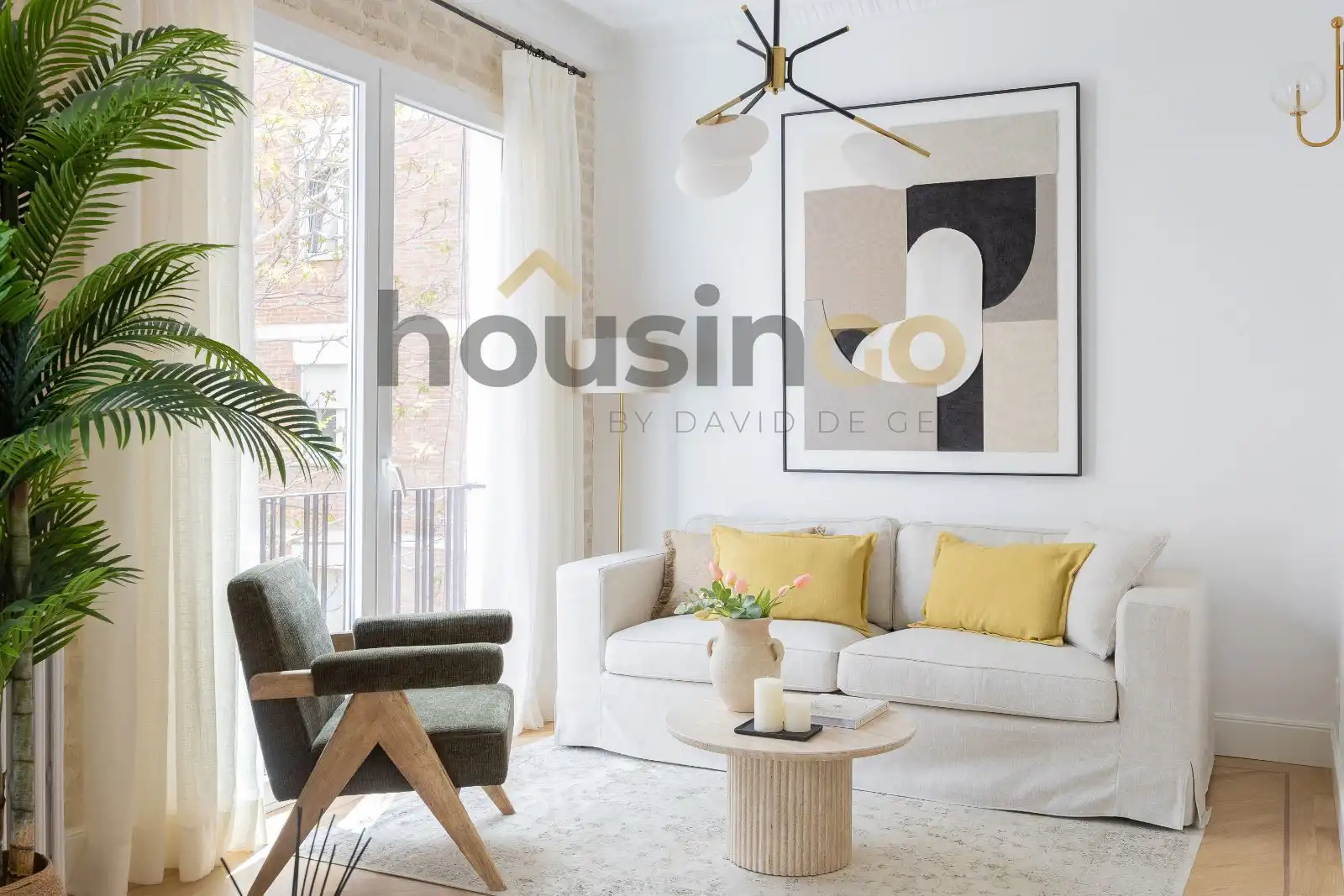 Sala de estar de Piso en venta en Madrid con Aire acondicionado, Calefacción y Trastero
