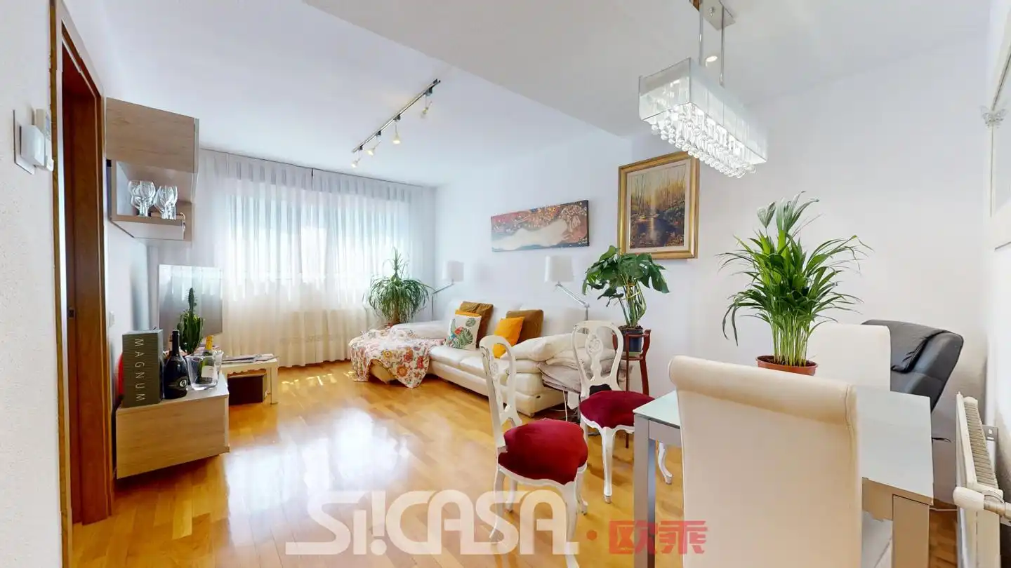 Sala de estar de Ático en venta en Parla con Aire acondicionado, Calefacción y Terraza