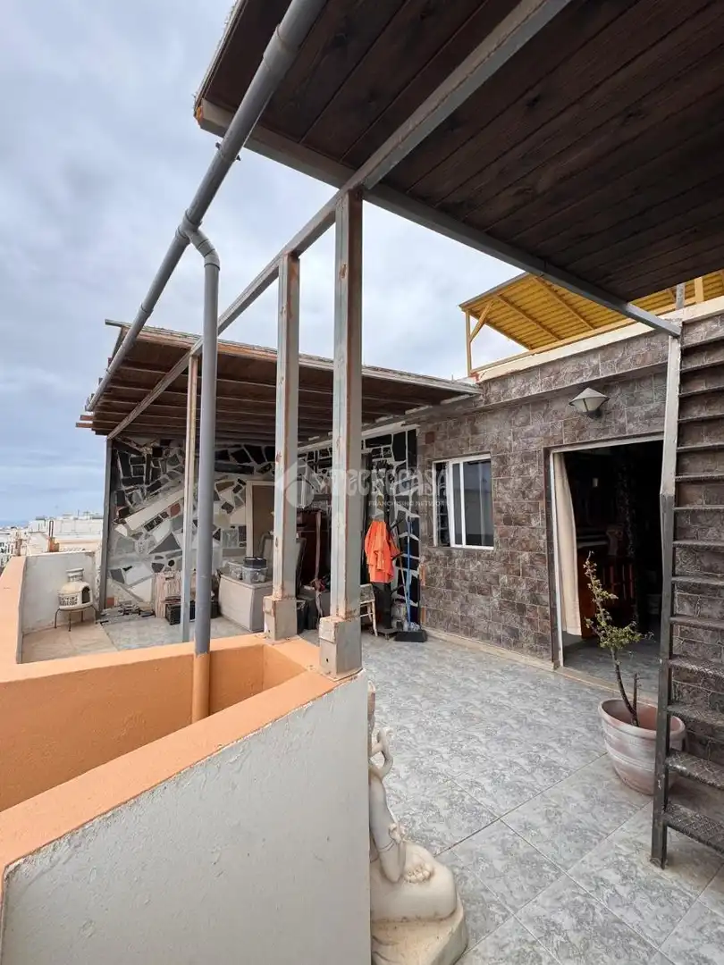 Vista exterior de Piso en venta en Arrecife
