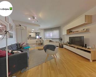 Living room of Flat for sale in Terrassa  with Heating, Parquet flooring and Balcony