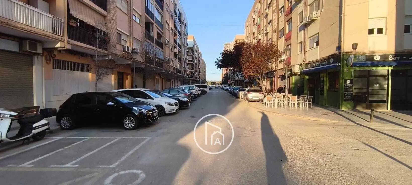 Vista exterior de Casa adosada en venda en Valencia