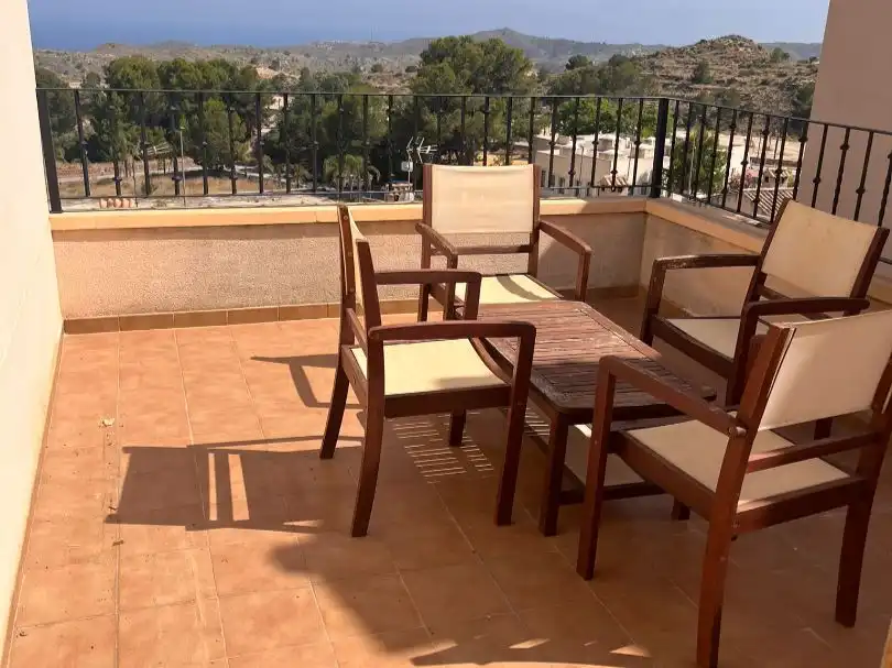 Terrace of Detached homes for sale in Aigües  with Terrace and Swimming Pool