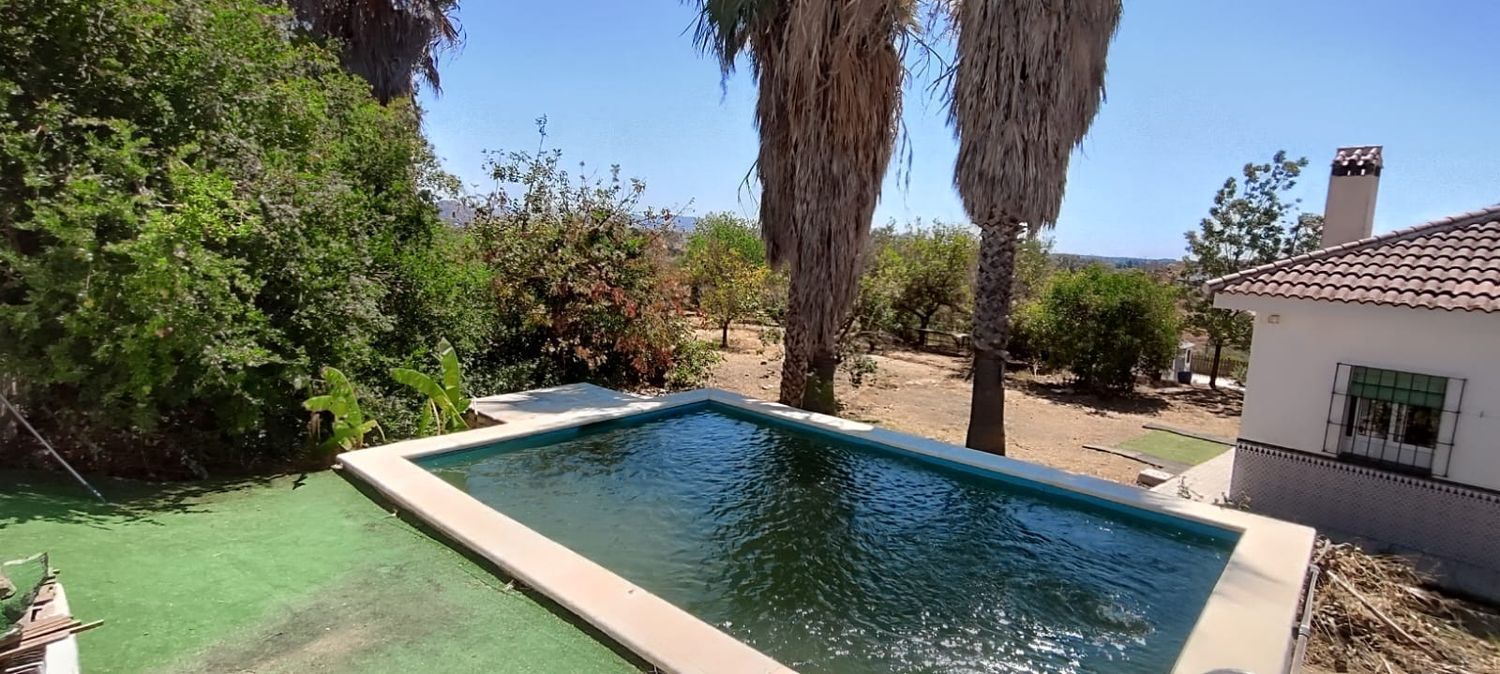 Swimming pool of Country house for sale in Cártama  with Air Conditioner, Private garden and Terrace