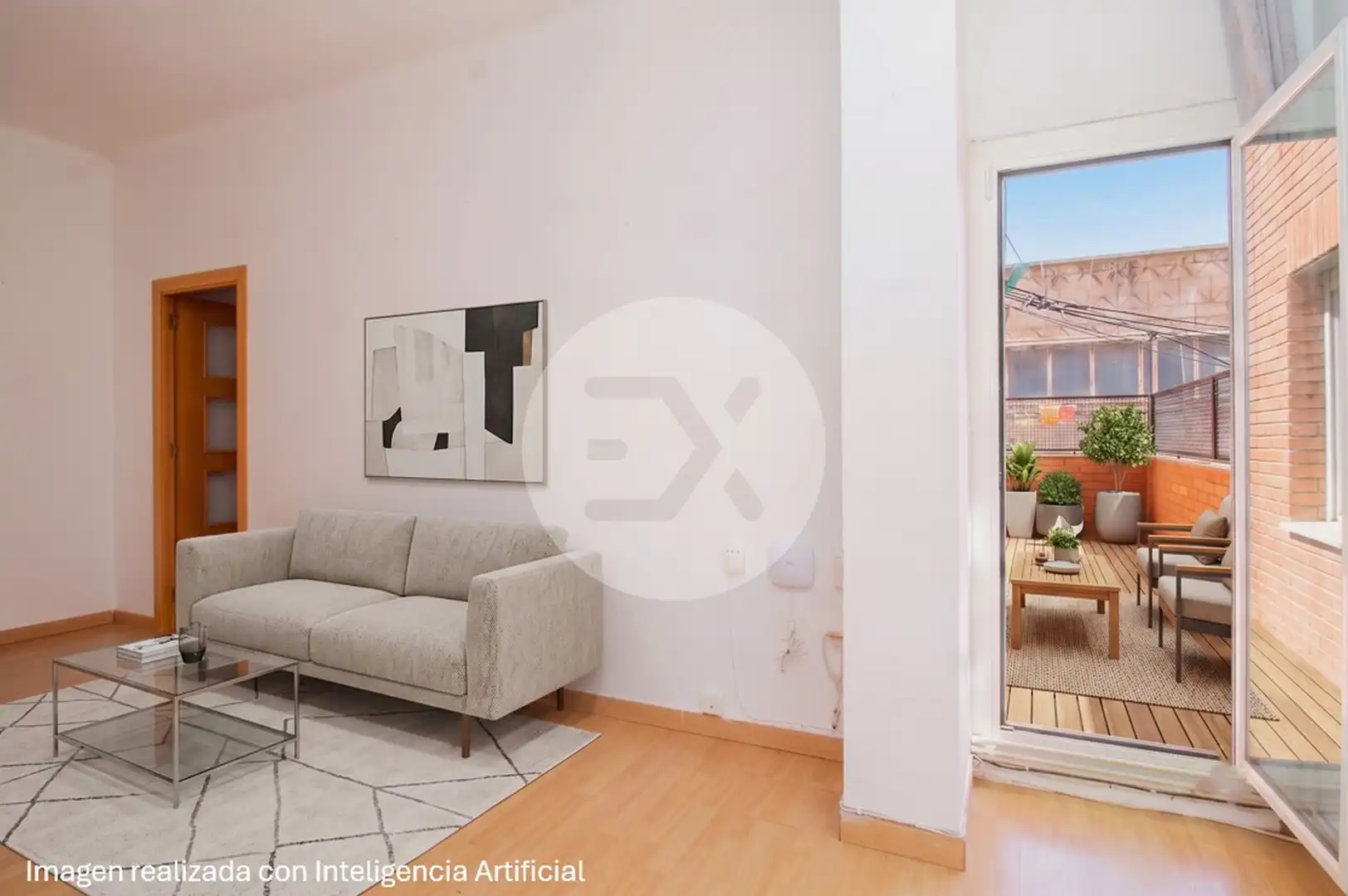 Sala de estar de Piso en venta en Viladecans con Calefacción, Parquet y Trastero