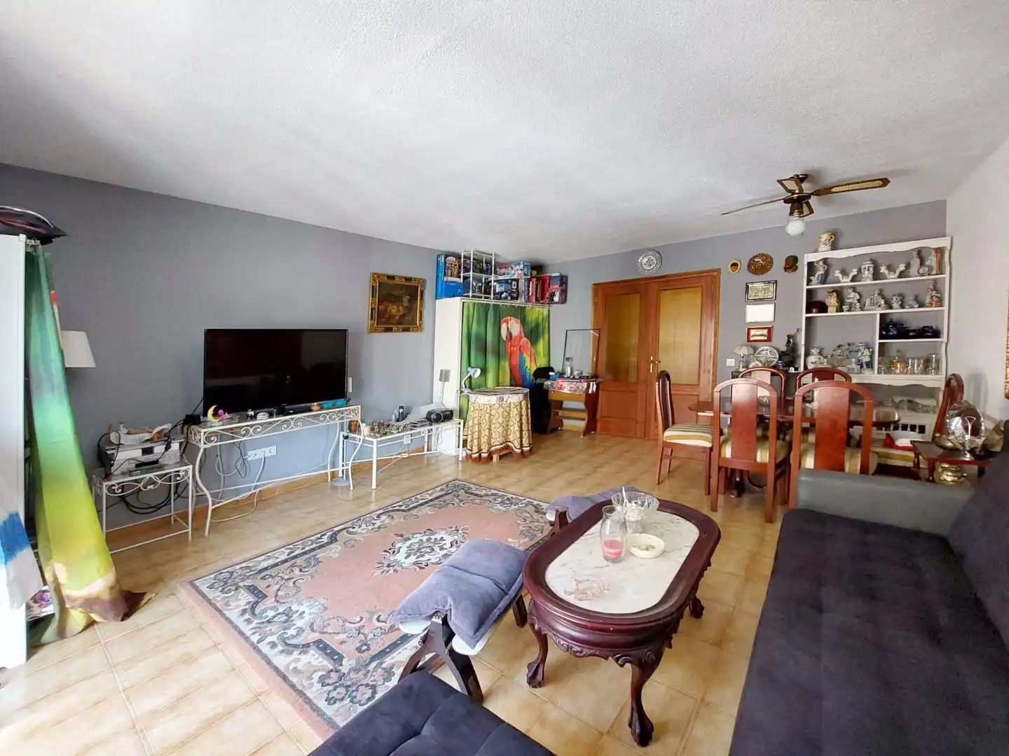 Sala d'estar de Casa o xalet en venda en Orusco de Tajuña amb Calefacció i Traster