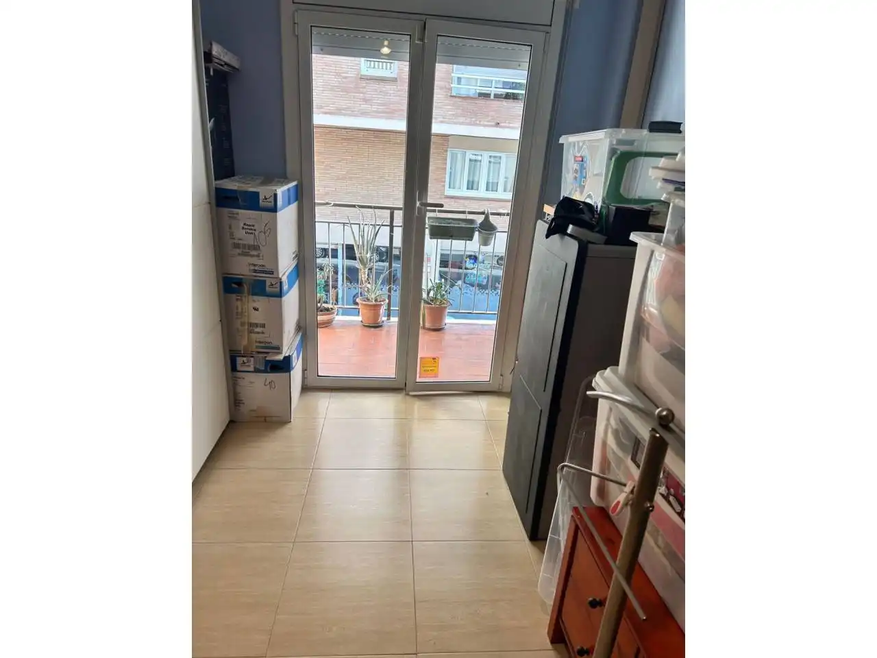 Terraza de Piso de alquiler en Girona con Calefacción, Amueblado y Balcón