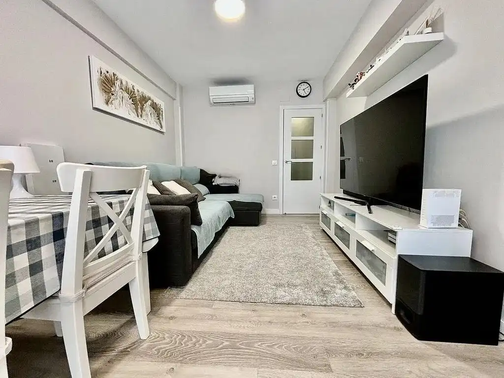 Sala de estar de Piso de alquiler en Madrid con Aire acondicionado y Amueblado
