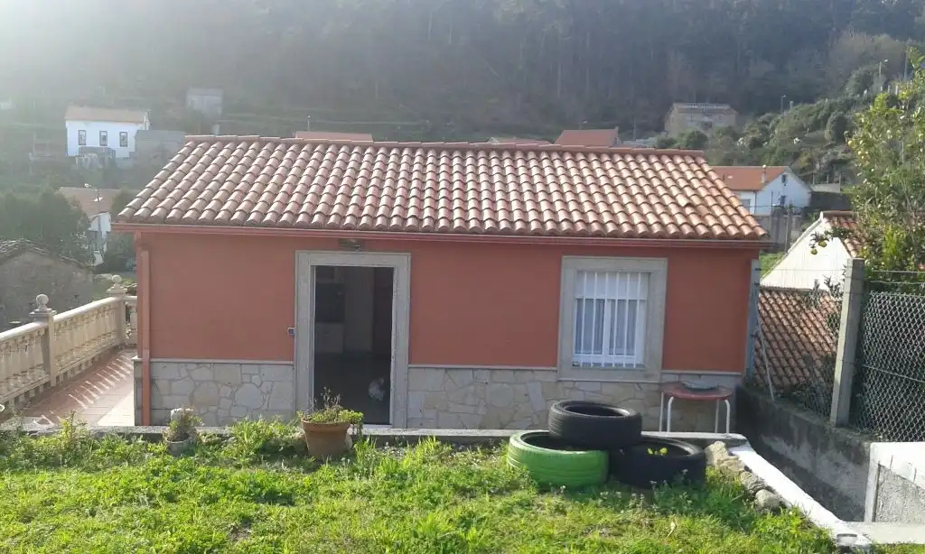 Exterior view of Houses for sale in Muros  with Storage room