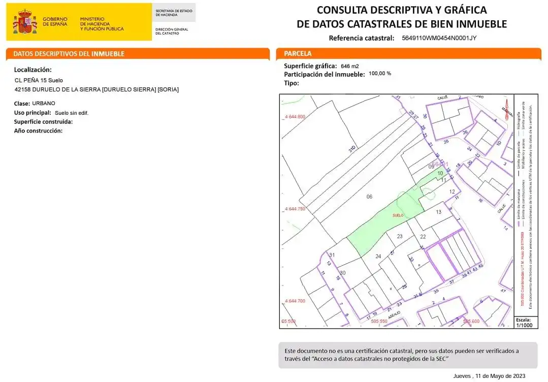 Residencial en venda en Duruelo de la Sierra