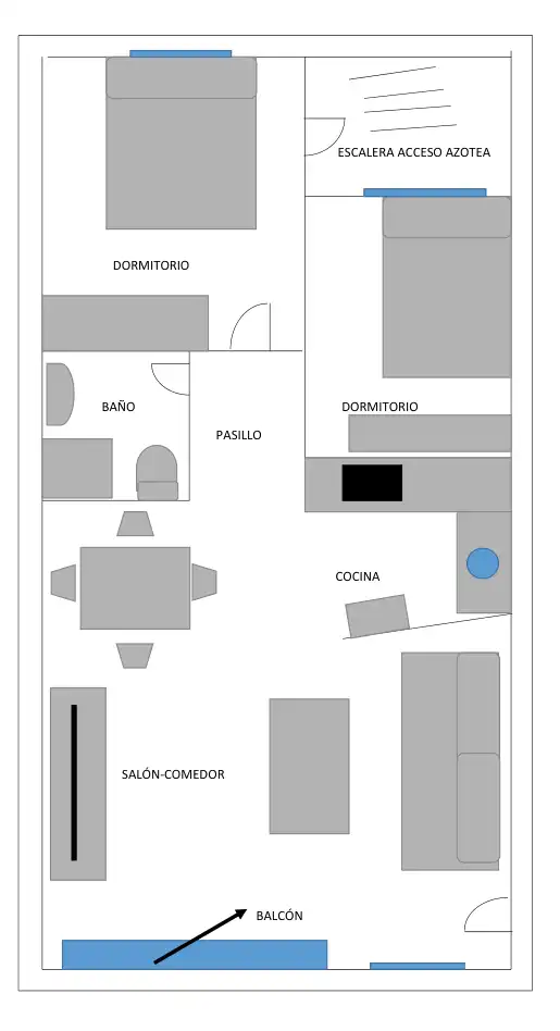 Flat for sale in Chipiona  with Heating