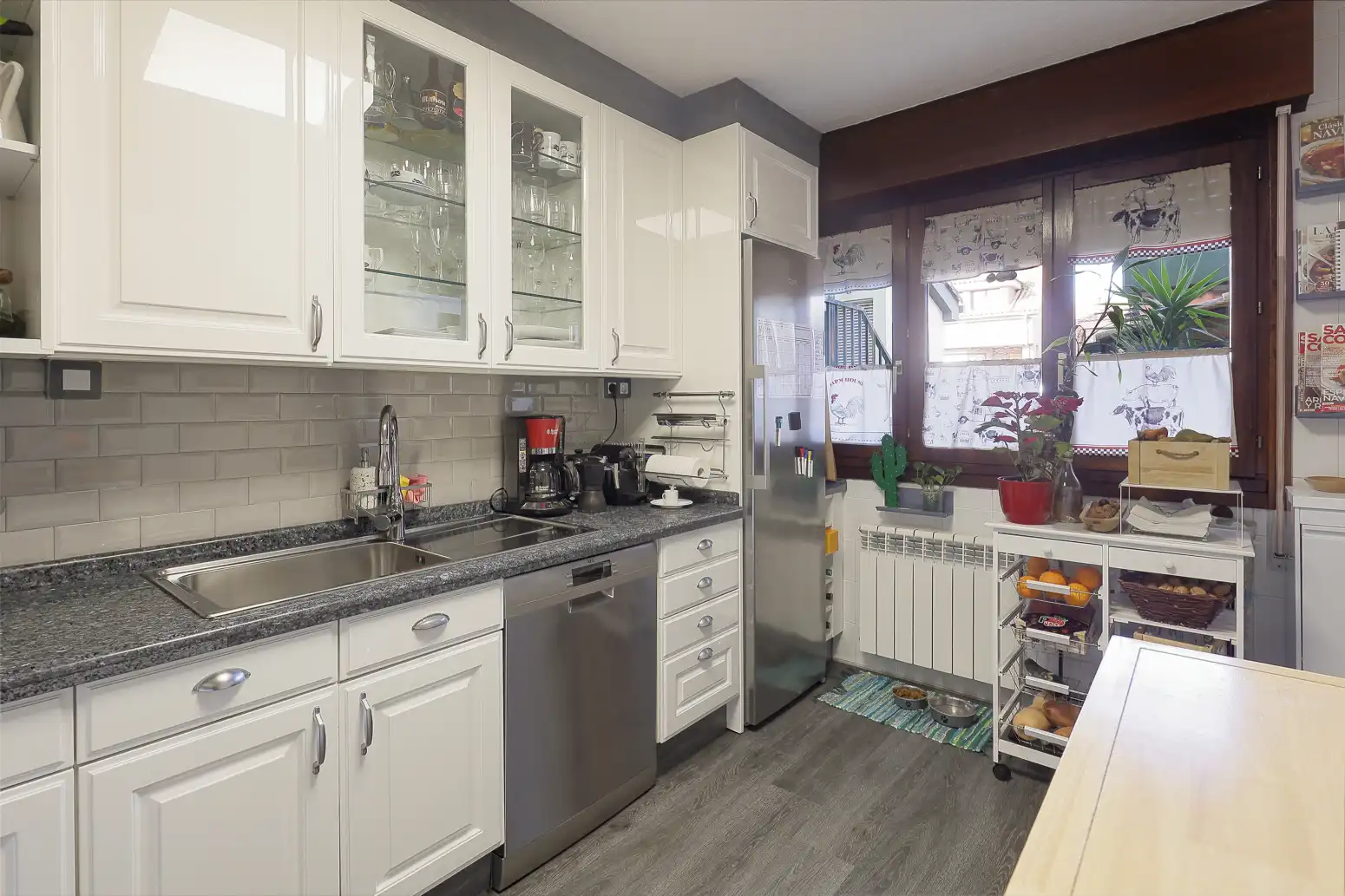 Cocina de Casa o chalet en venta en Siero con Calefacción, Jardín privado y Parquet