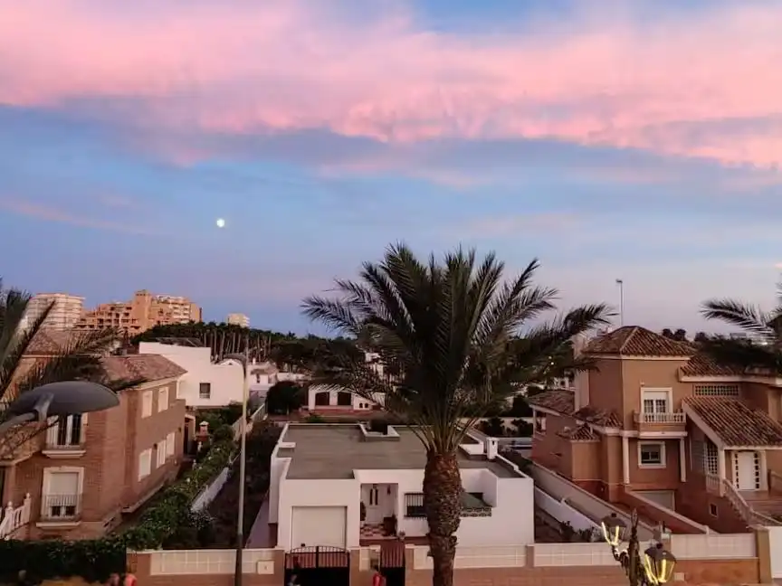 Vista exterior de Piso en venta en Roquetas de Mar con Aire acondicionado, Calefacción y Amueblado