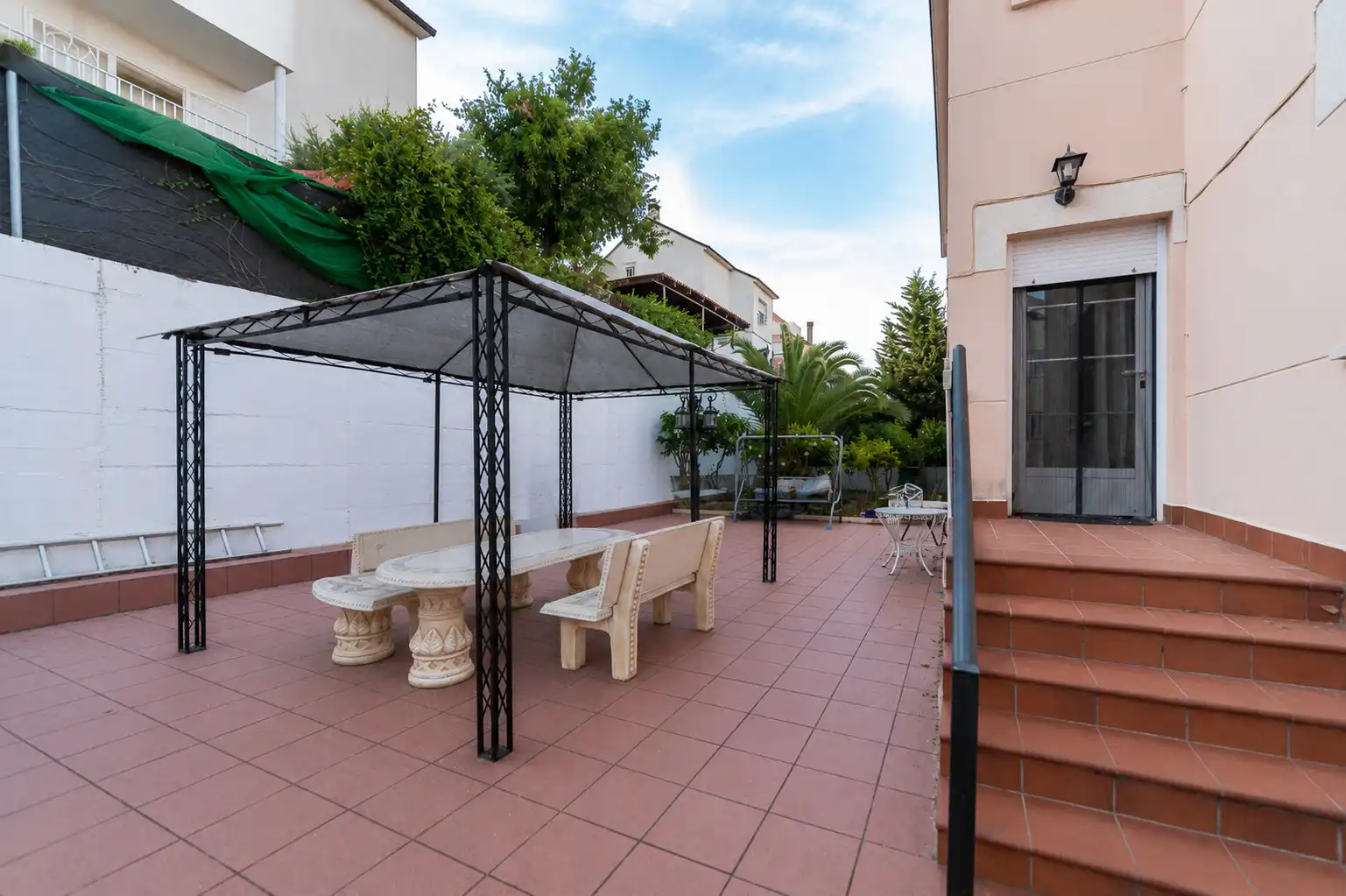 Terrassa de Casa o xalet en venda en Villamantilla amb Calefacció, Jardí privat i Traster