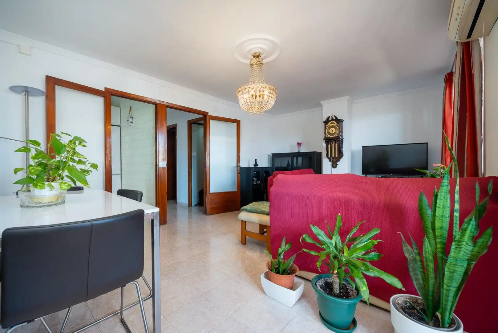 Sala d'estar de Àtic en venda en  Palma de Mallorca amb Terrassa, Traster i Moblat