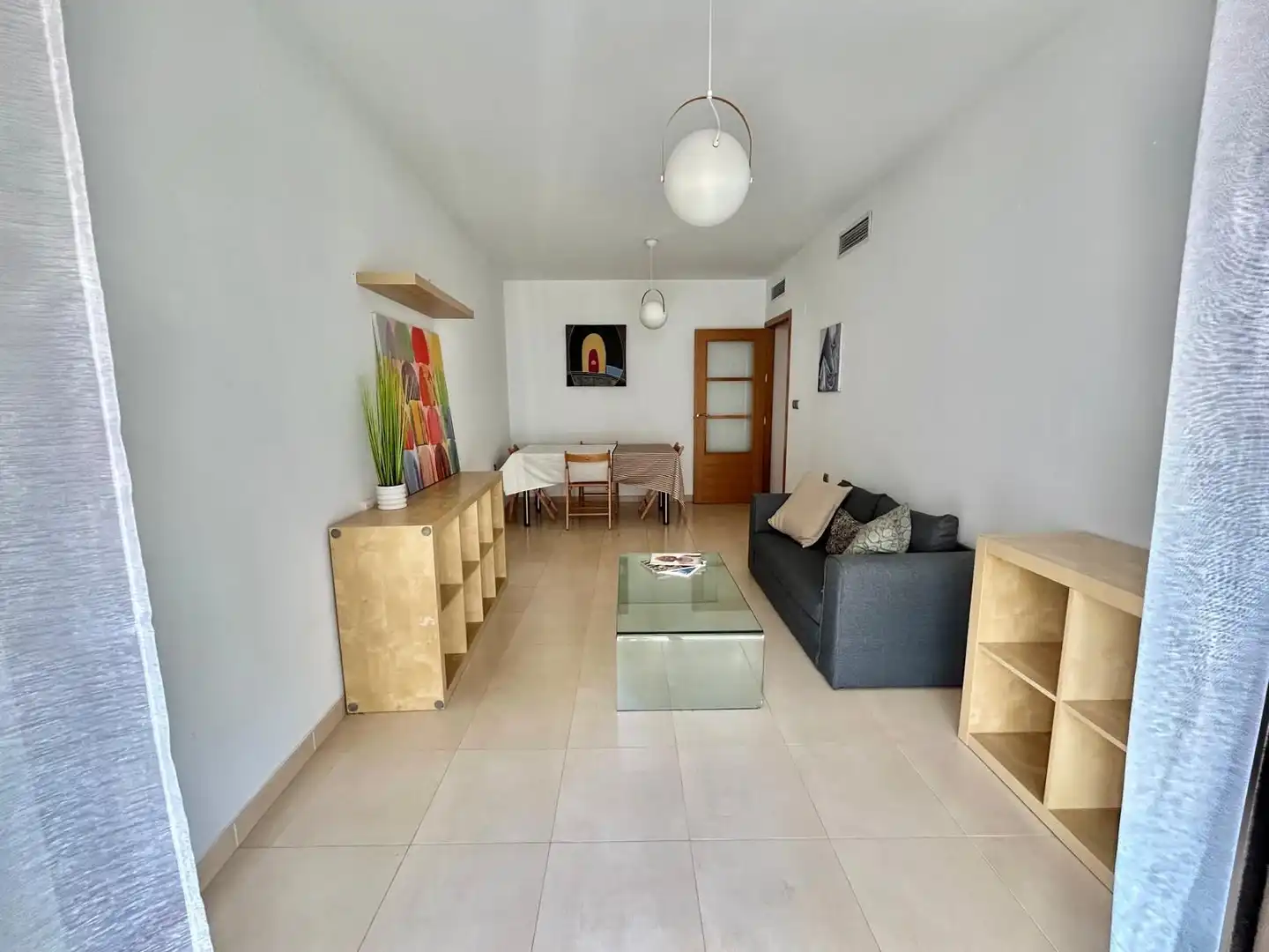 Living room of Flat for sale in Murcia  with Air Conditioner