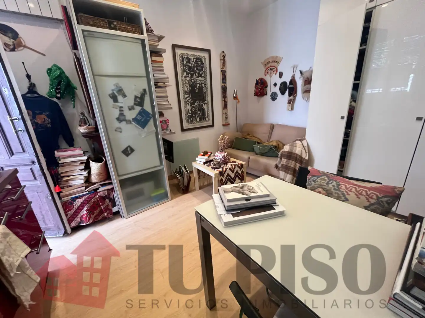 Sala de estar de Estudio en venta en Madrid con Calefacción y Amueblado