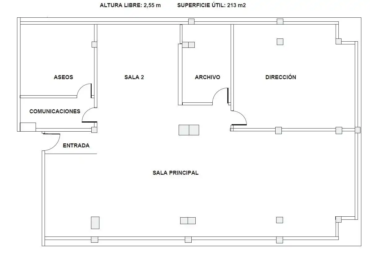 Büro zum Verkauf in Valladolid