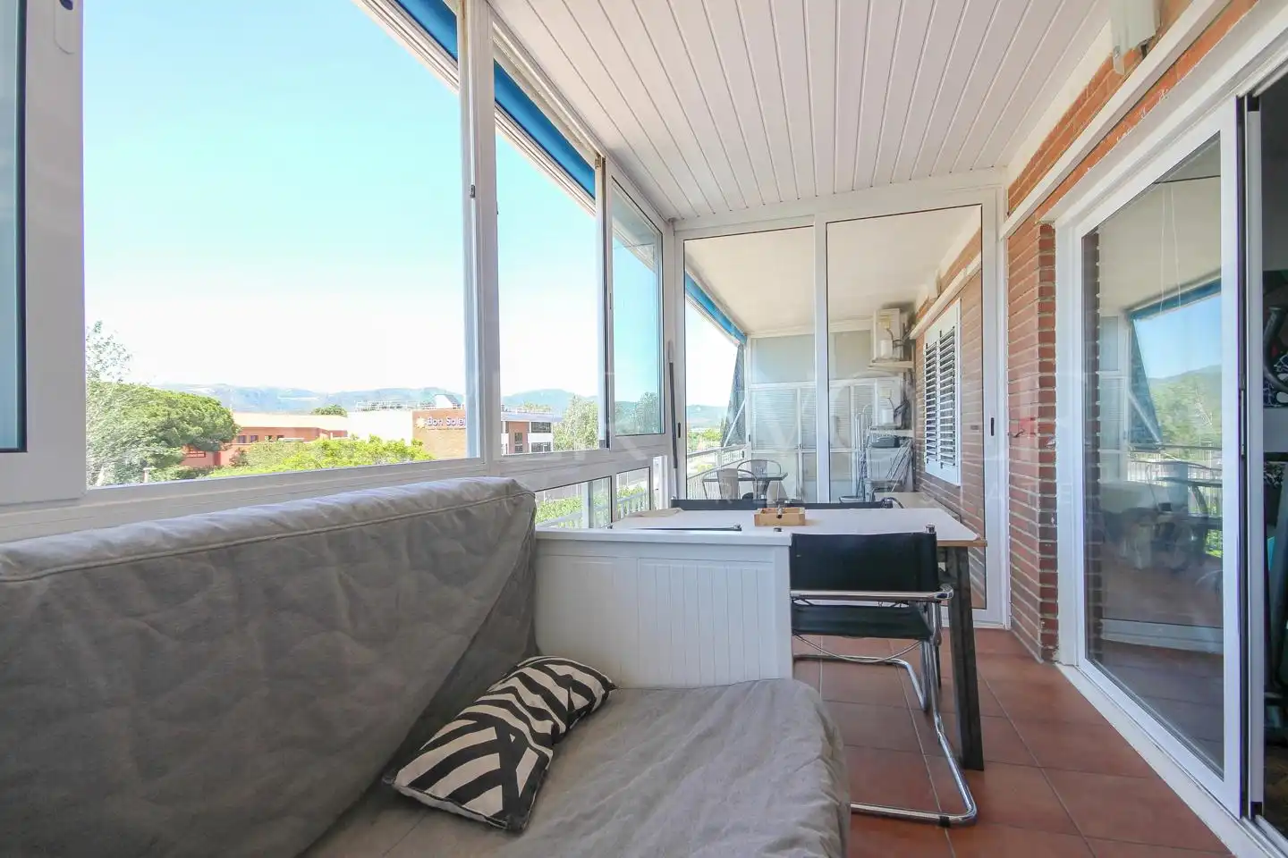 Balcony of Flat for sale in Gavà  with Air Conditioner, Heating and Parquet flooring