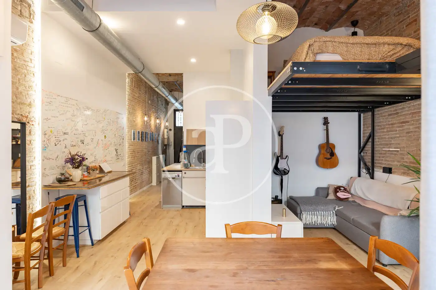 Kitchen of Flat for sale in Barcelona  with Air Conditioner, Heating and Terrace
