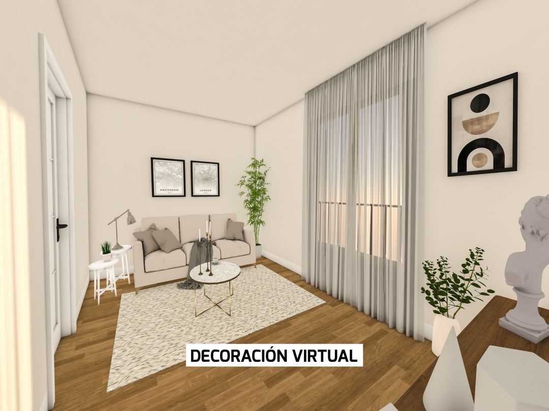 Living room of Flat for sale in Vitoria - Gasteiz  with Furnished