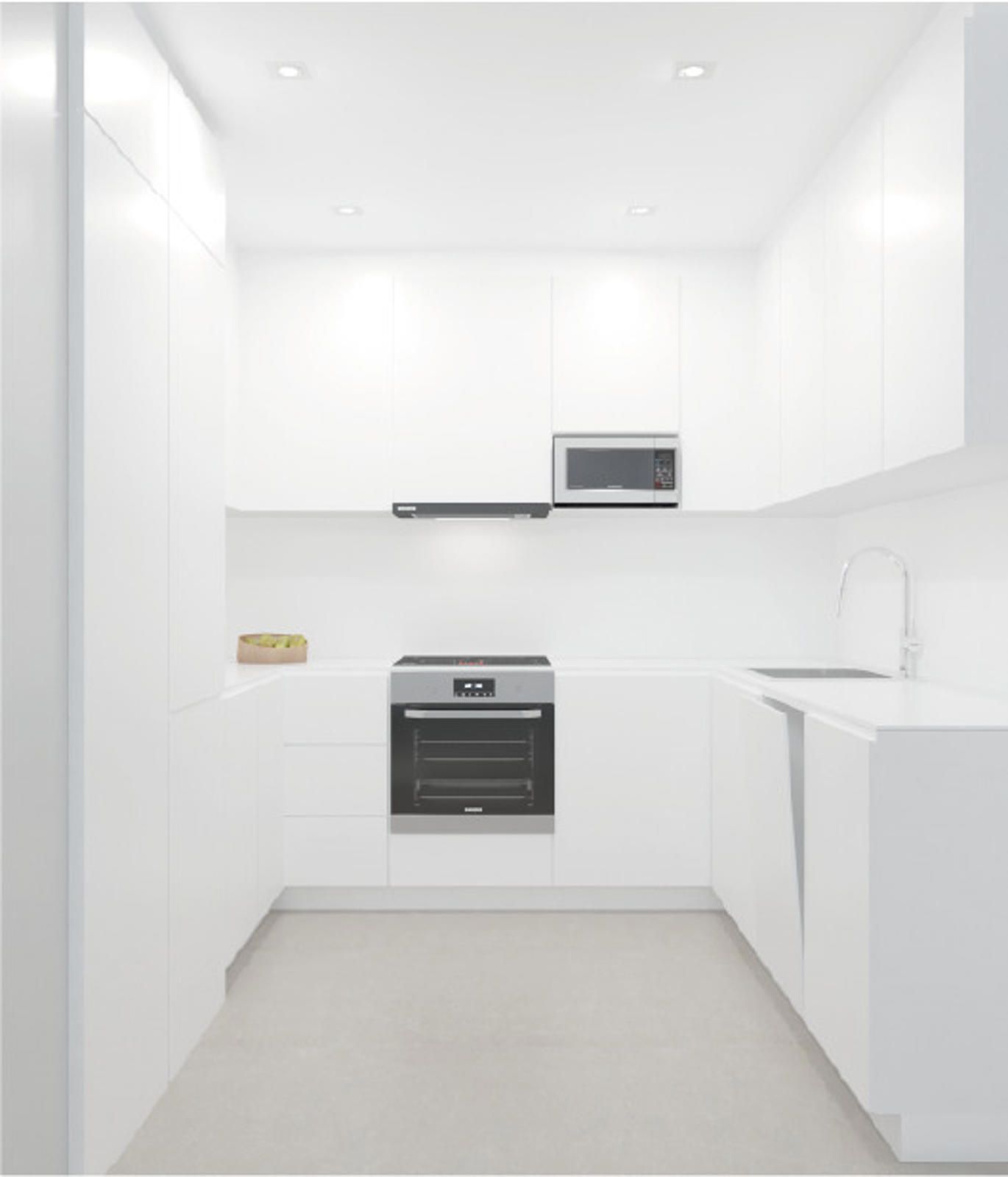 Kitchen of Duplex for sale in  Barcelona Capital  with Heating, Parquet flooring and Oven