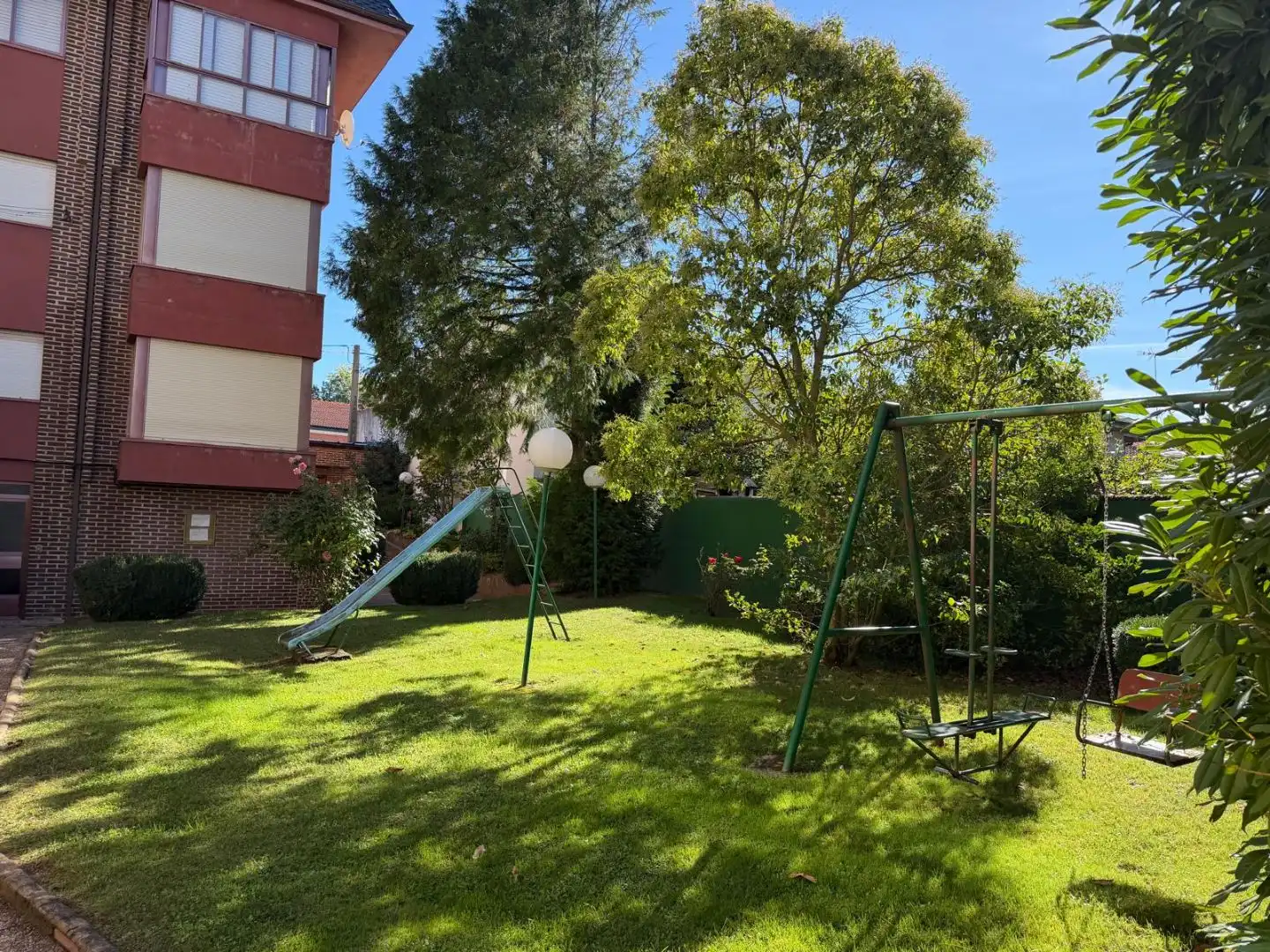 Jardí de Pis de lloguer en Villarejo de Órbigo amb Calefacció, Parquet i Terrassa