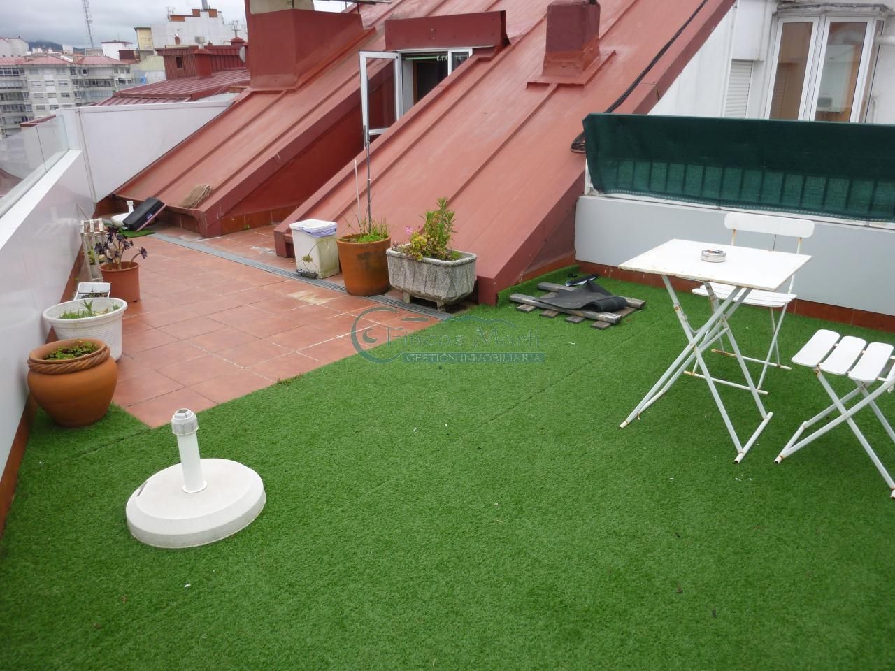 Terrace of Attic to rent in Vigo   with Heating, Terrace and Storage room