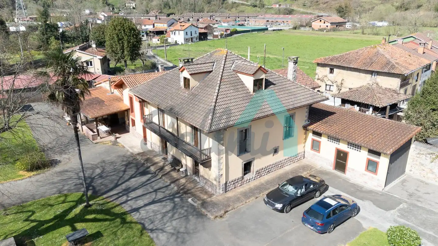 Exterior view of Houses for sale in Ribera de Arriba  with Heating, Private garden and Terrace