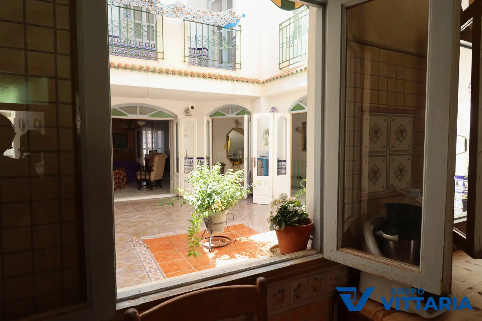 Jardín de Casa adosada en venta en Almería con Aire acondicionado, Terraza y Trastero
