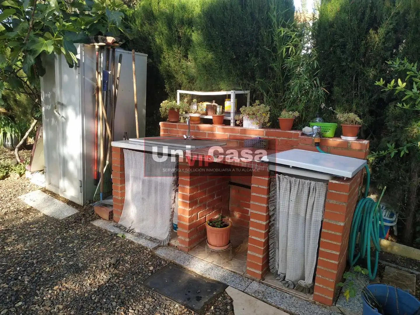 Garden of Country homes for sale in Villaharta  with Air Conditioner, Private garden and Swimming Pool