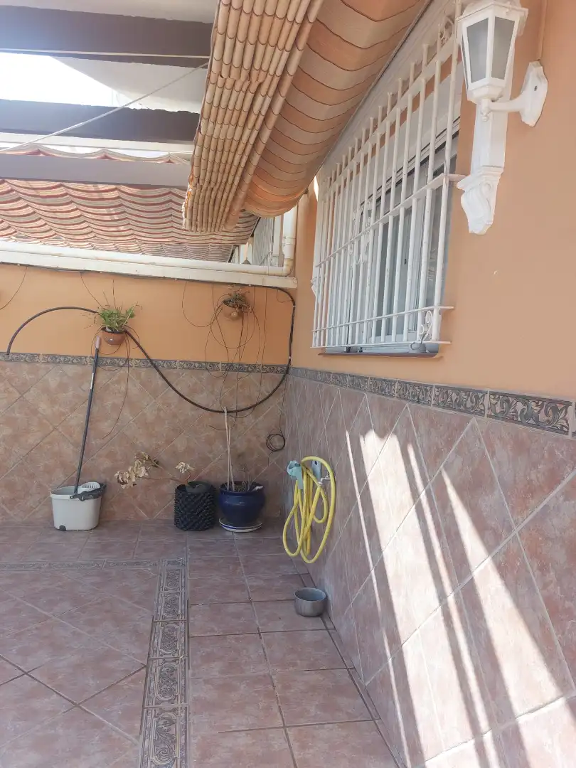 Terraza de Casa adosada de alquiler en Benalmádena con Aire acondicionado, Terraza y Amueblado
