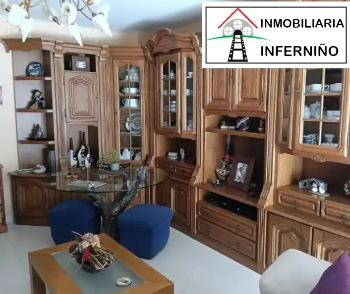 Living room of Flat for sale in As Pontes de García Rodríguez   with Heating and Storage room