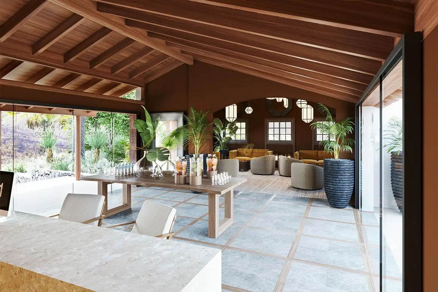 Sala d'estar de Casa o xalet en venda en Alajeró