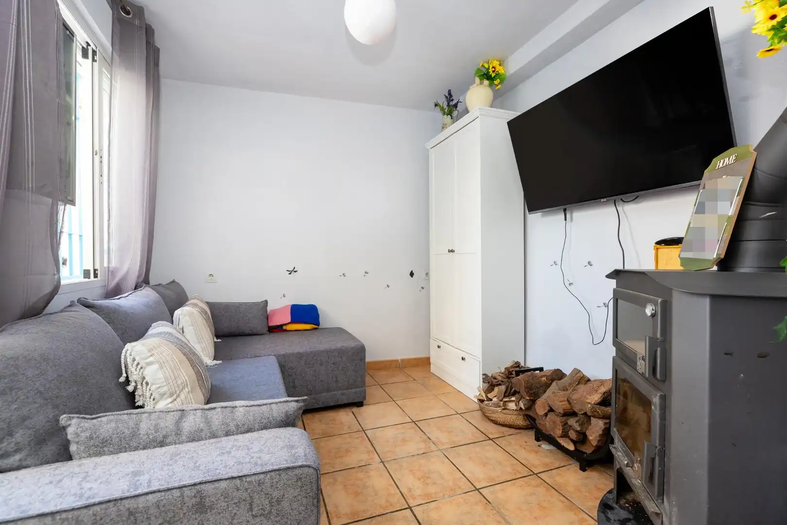 Wohnzimmer von Einfamilien-Reihenhaus zum Verkauf in Granada
