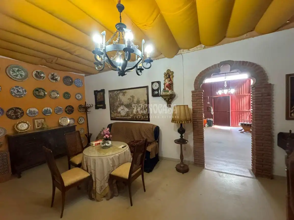 Dining room of Houses for sale in Almendralejo  with Private garden and Furnished