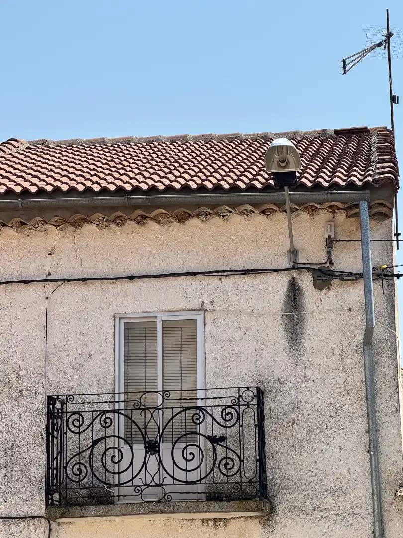 Vista exterior de Finca rústica en venta en Canalejas de Peñafiel con Jardín privado, Terraza y Amueblado