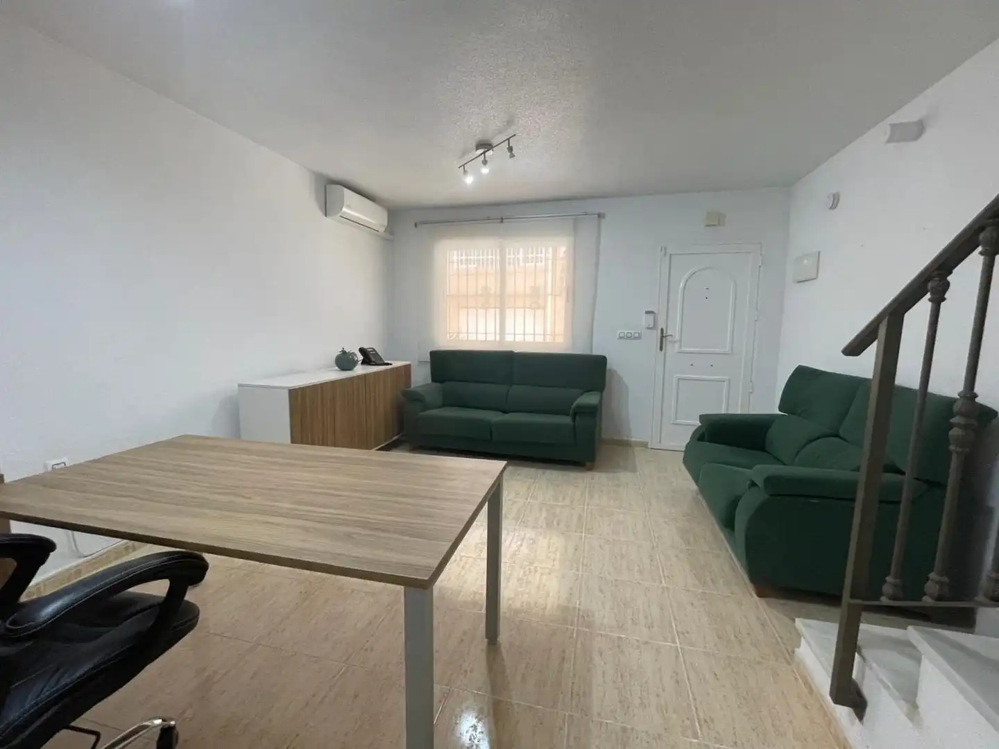 Sala de estar de Casa o chalet en venta en Mazarrón con Aire acondicionado y Terraza