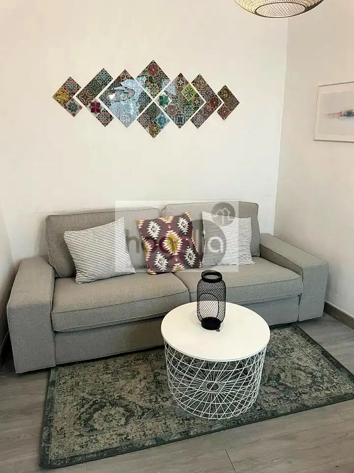 Sala d'estar de Pis de lloguer en Sevilla amb Aire condicionat, Moblat i Balcó
