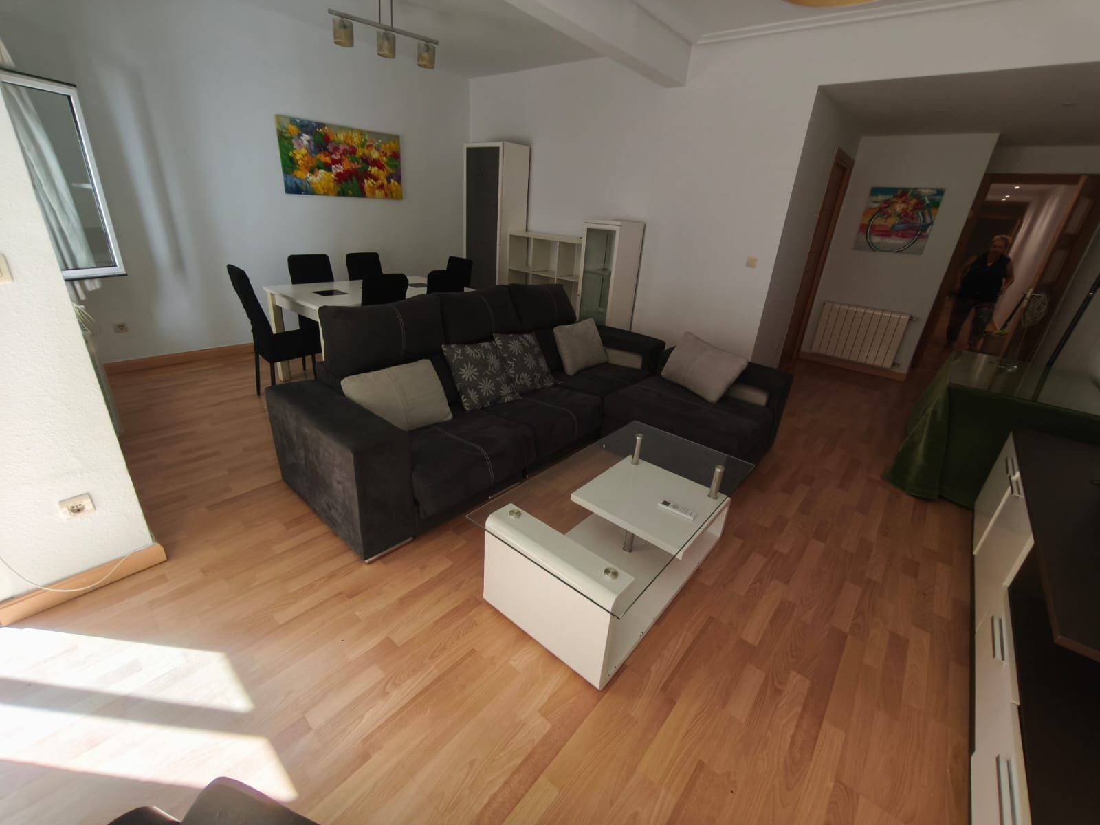 Living room of Flat to rent in Cáceres Capital  with Air Conditioner and Heating