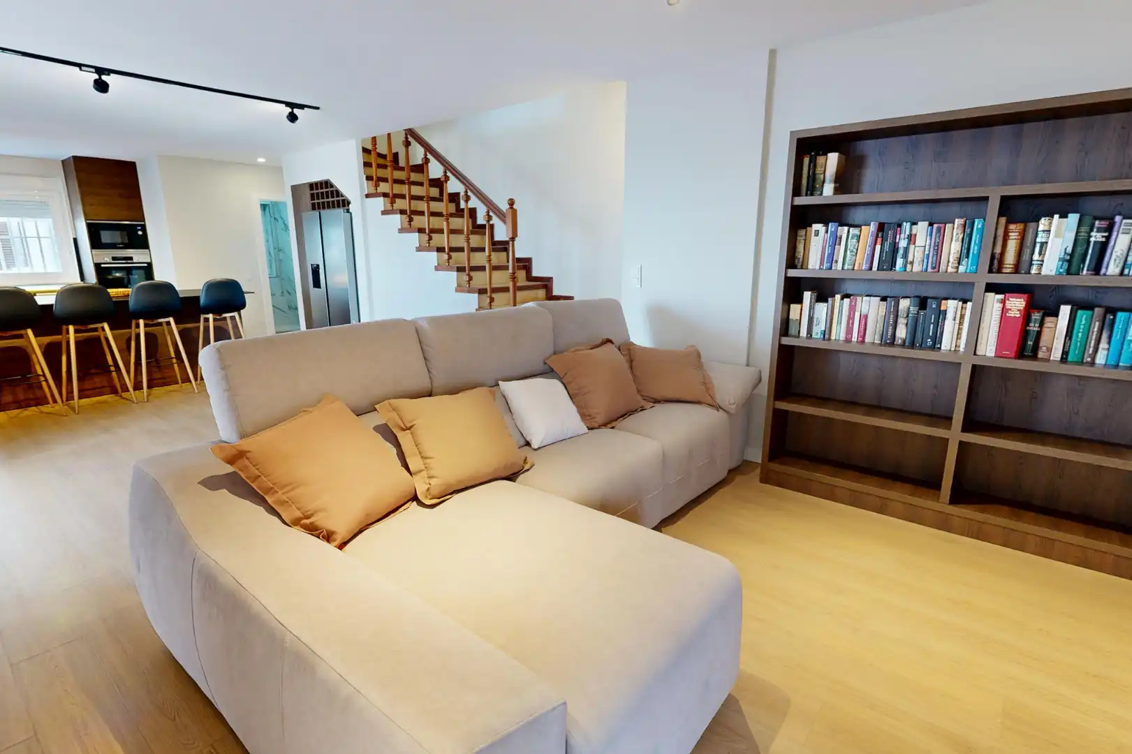 Sala de estar de Casa o chalet de alquiler en Cartagena con Calefacción, Jardín privado y Parquet