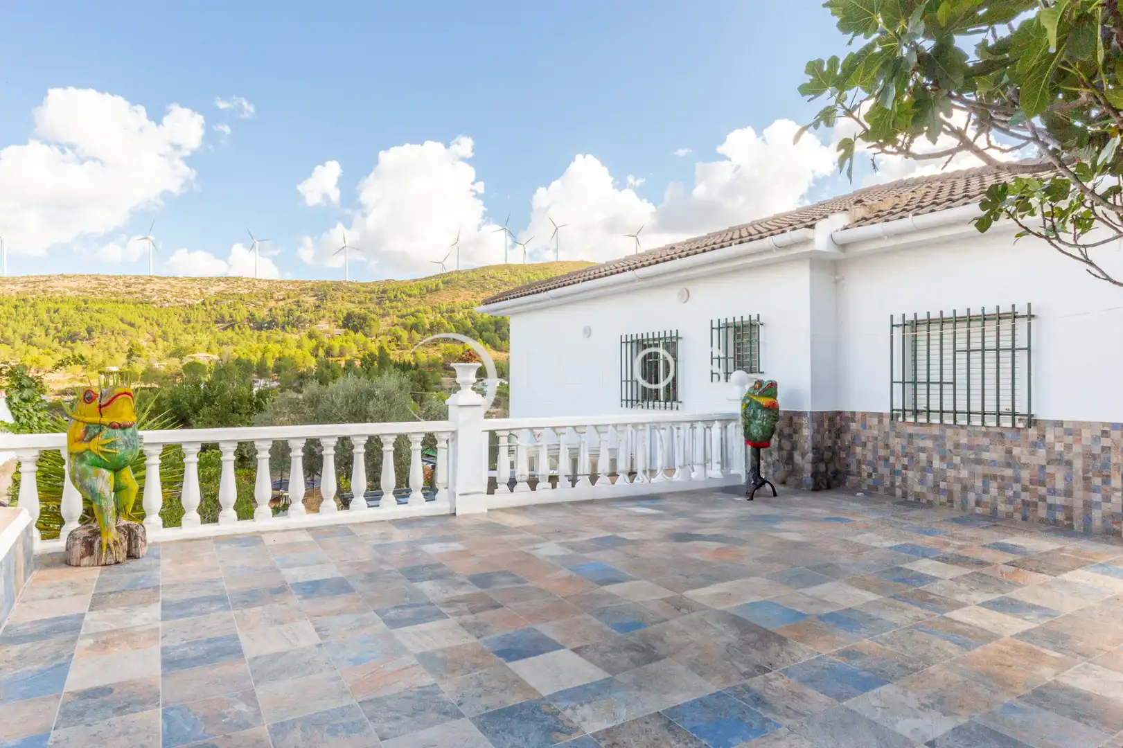 Vista exterior de Finca rústica en venda en Buñol amb Aire condicionat, Calefacció i Jardí privat