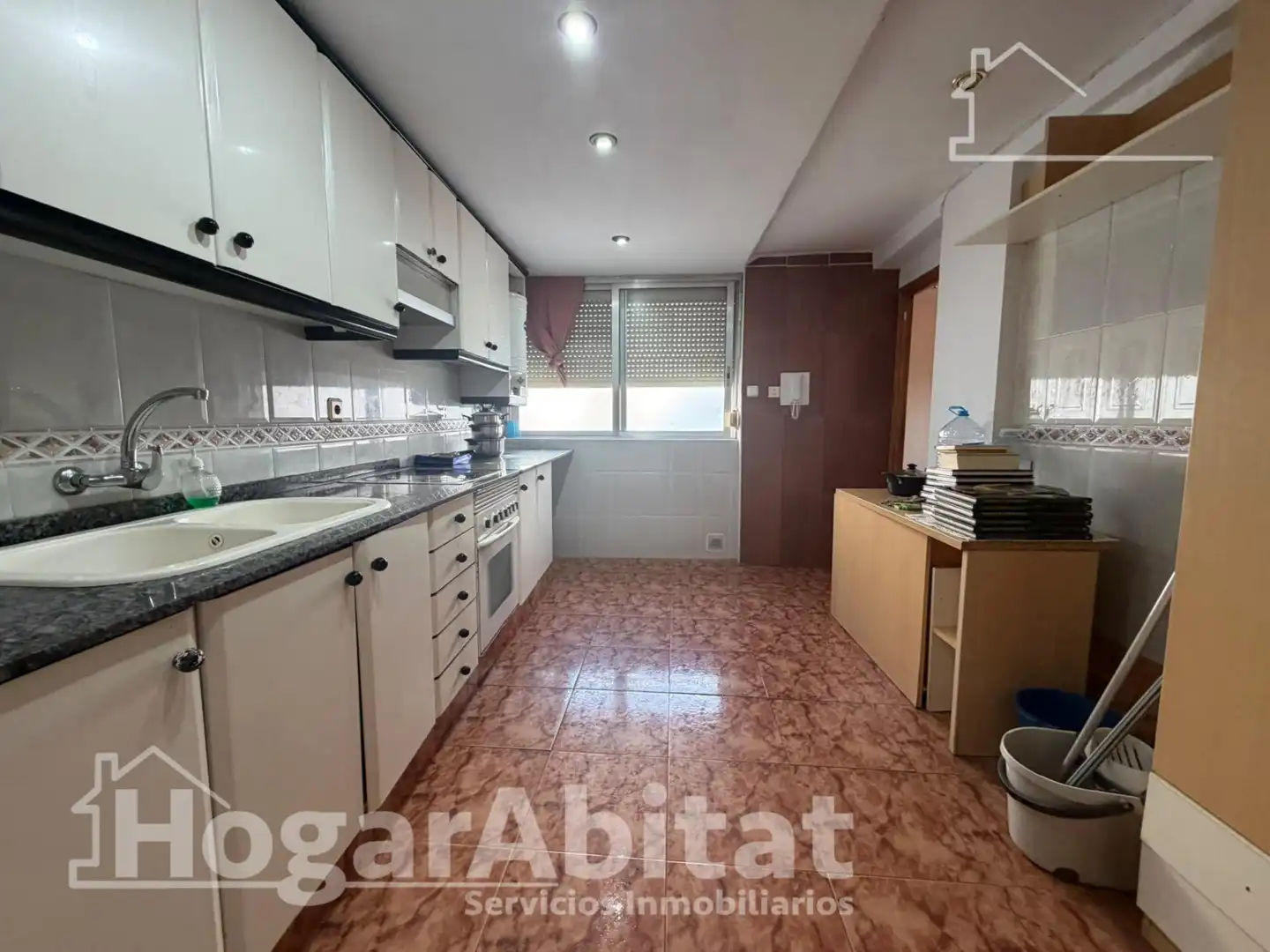 Cocina de Ático en venta en Sagunto / Sagunt con Aire acondicionado, Terraza y Alarma