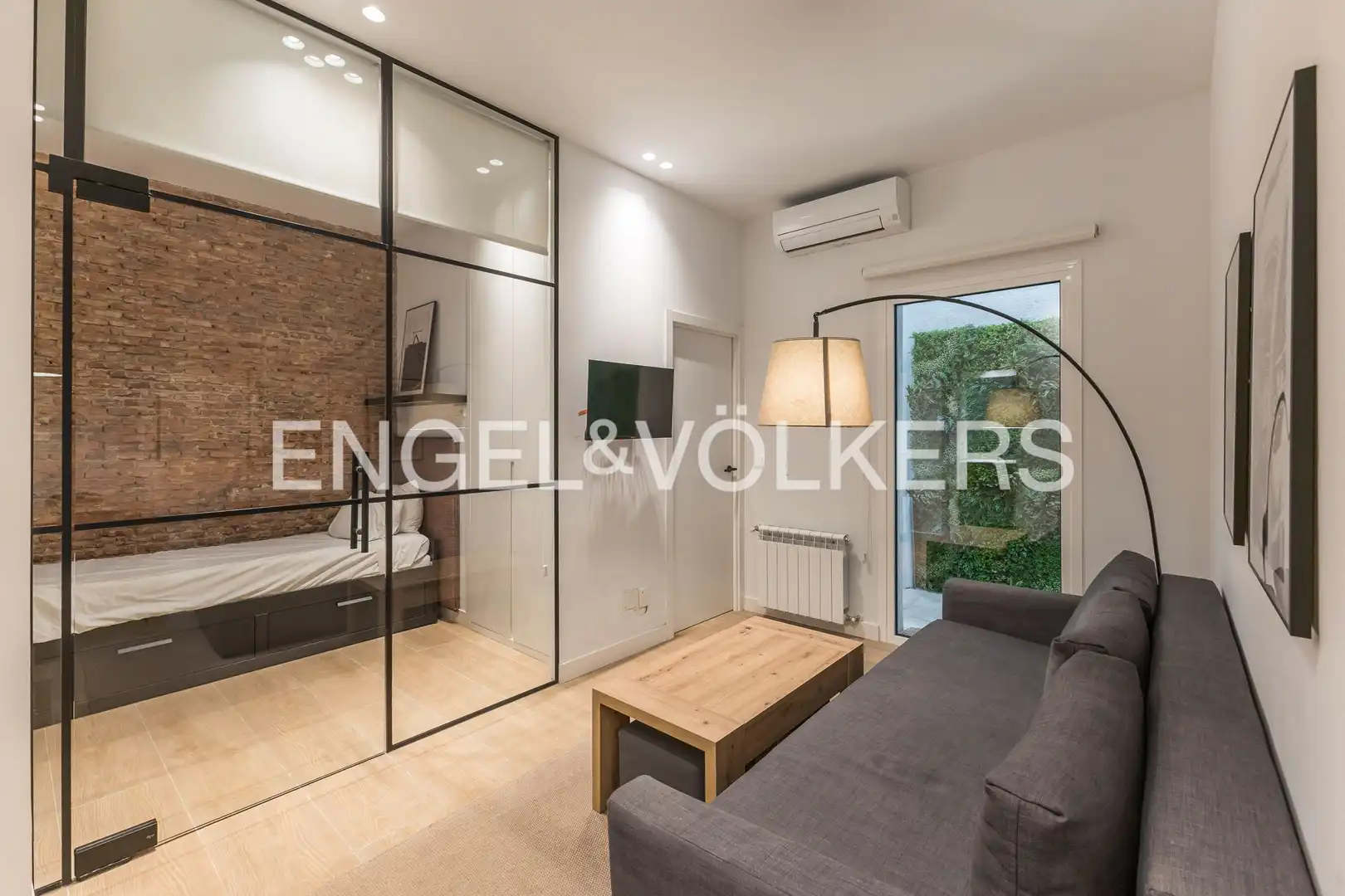 Sala de estar de Planta baja de alquiler en Madrid con Aire acondicionado y Calefacción