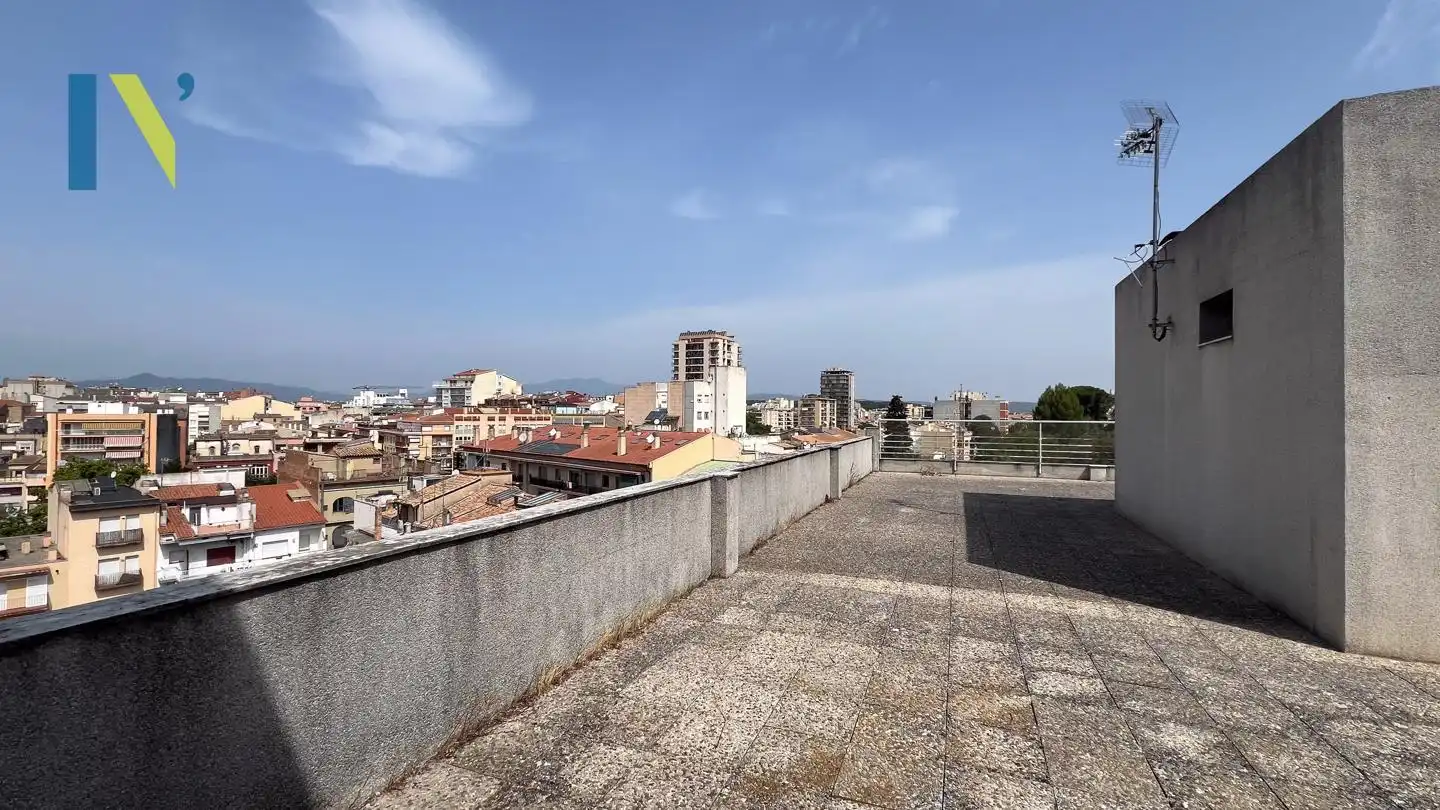 Terrassa de Àtic de lloguer en Girona amb Aire condicionat i Terrassa