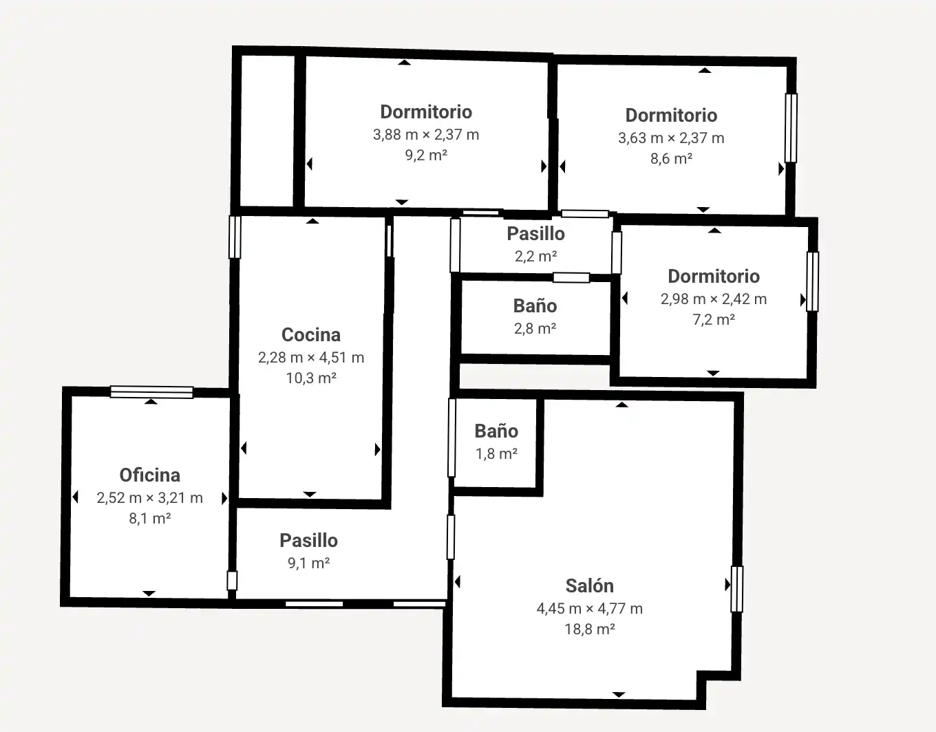 Piso en venta en Zaragoza con Calefacción, Terraza y Trastero