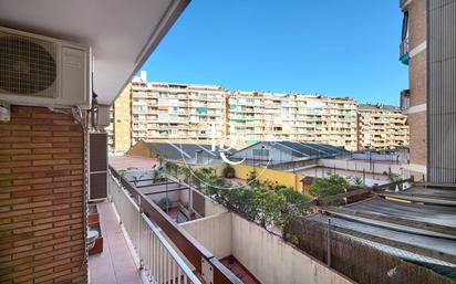 Exterior view of Flat for sale in  Barcelona Capital  with Heating, Private garden and Terrace