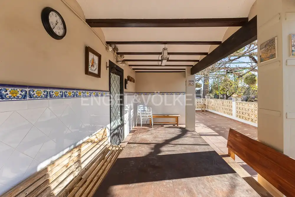 Terraza de Casa o chalet en venta en Paterna con Aire acondicionado, Calefacción y Jardín privado