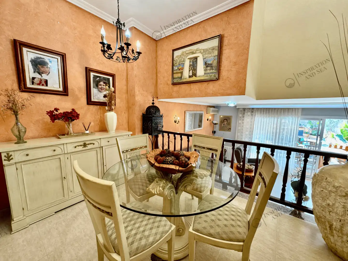 Dining room of Duplexes for rent in Eivissa  with Air Conditioner, Heating and Terrace
