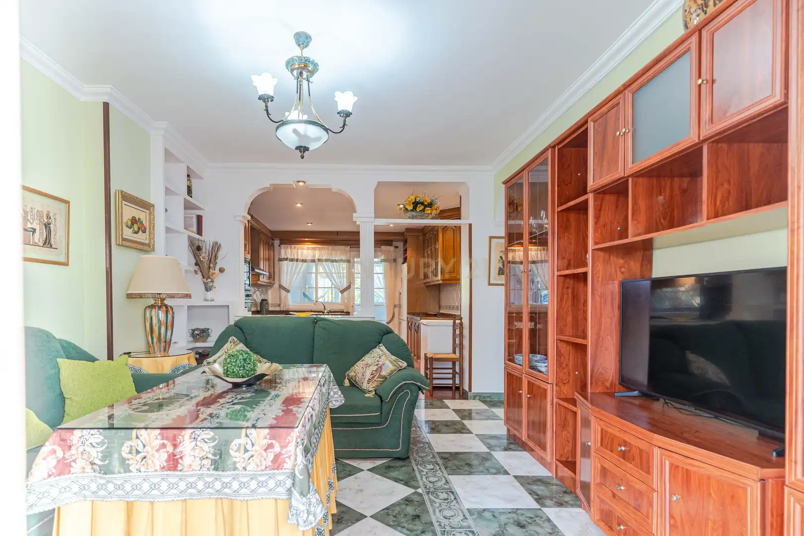 Living room of Houses for sale in Vélez de Benaudalla  with Private garden